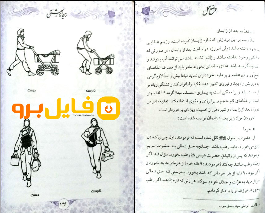 دانلود کامل کتاب ریحانه بهشتی pdf