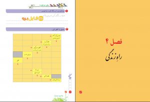 جواب کتاب نگارش دوم دبستان - فایل برو